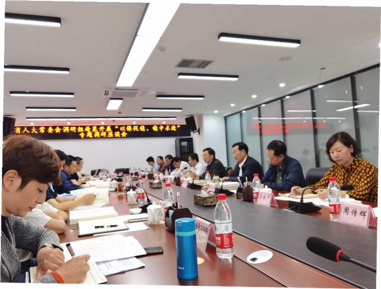 公司代表參加“以保促穩(wěn)、穩(wěn)中求進(jìn)”專題調(diào)研座談會(huì)